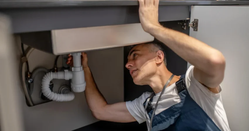 Plumbing problems in Abu Dhabi showing common warning signs